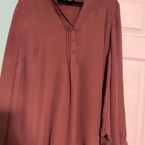 Long sleeve blouse